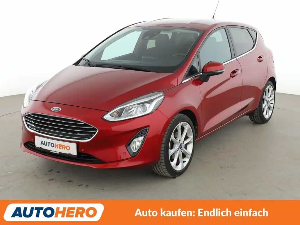 Ford Fiesta 1.0 EcoBoost Titanium*LIM*PLA*SHZ*PDC* 01/2018-photo-0