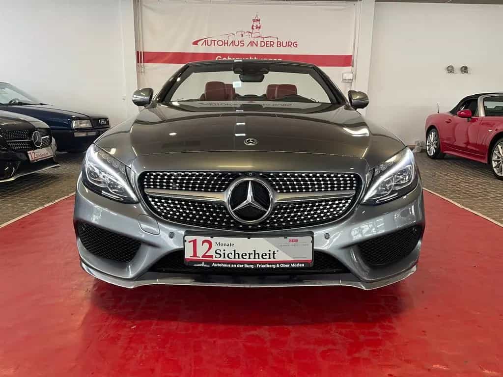 Mercedes-Benz C-Class 250 Cabrio AMG Line//360°//LED// 06/2017-photo-1