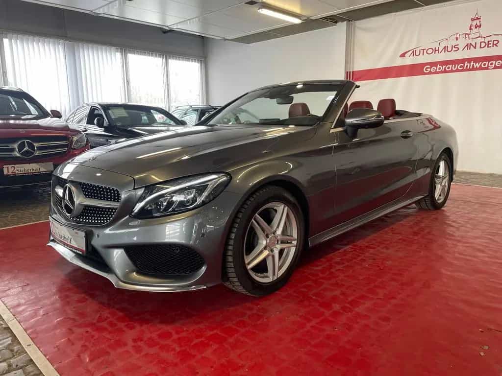 Mercedes-Benz C-Class 250 Cabrio AMG Line//360°//LED// 06/2017-photo-2