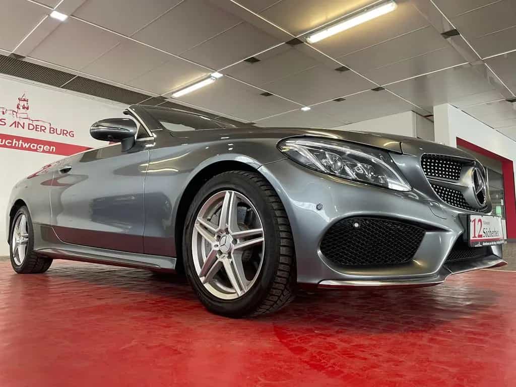 Mercedes-Benz C-Class 250 Cabrio AMG Line//360°//LED// 06/2017-photo-26