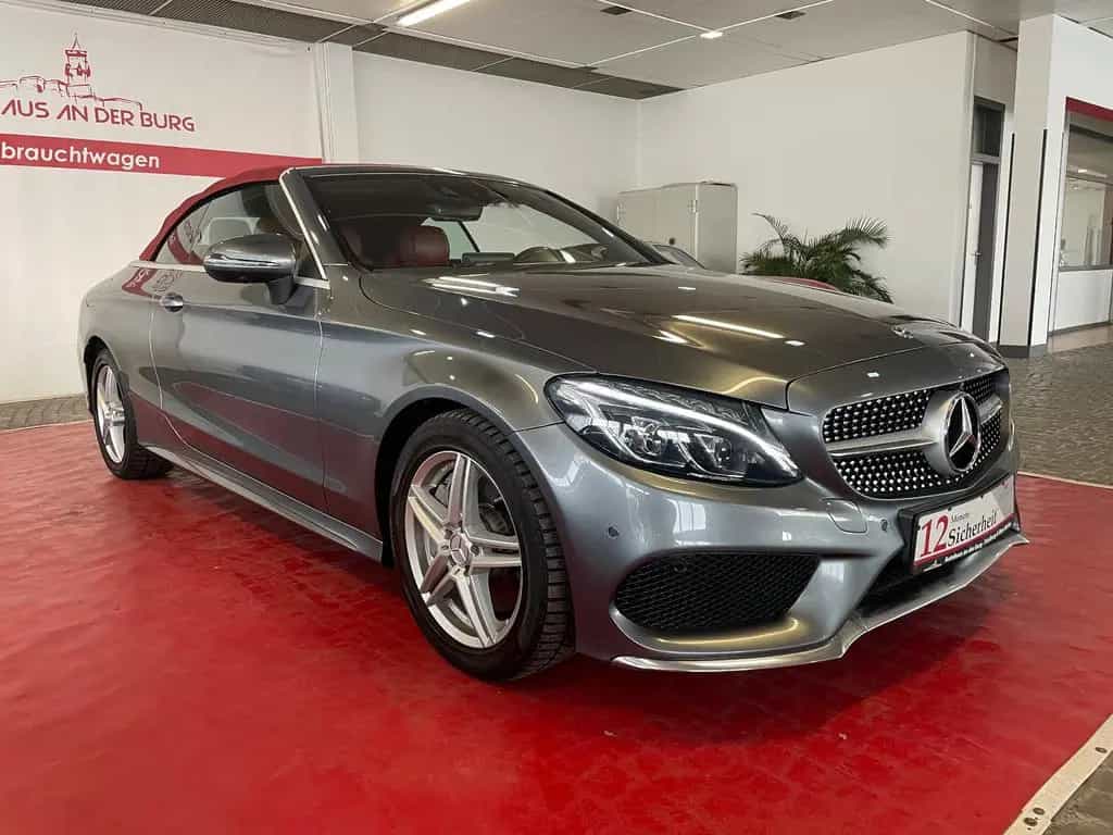 Mercedes-Benz C-Class 250 Cabrio AMG Line//360°//LED// 06/2017-photo-27