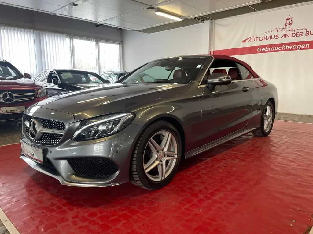 Mercedes-Benz C-Class 250 Cabrio AMG Line//360°//LED// 06/2017-photo-28