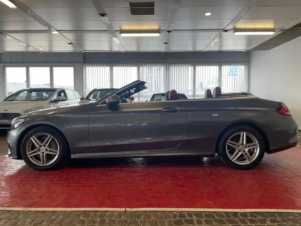 Mercedes-Benz C-Class 250 Cabrio AMG Line//360°//LED// 06/2017-photo-4