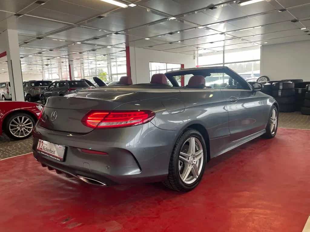 Mercedes-Benz C-Class 250 Cabrio AMG Line//360°//LED// 06/2017-photo-7