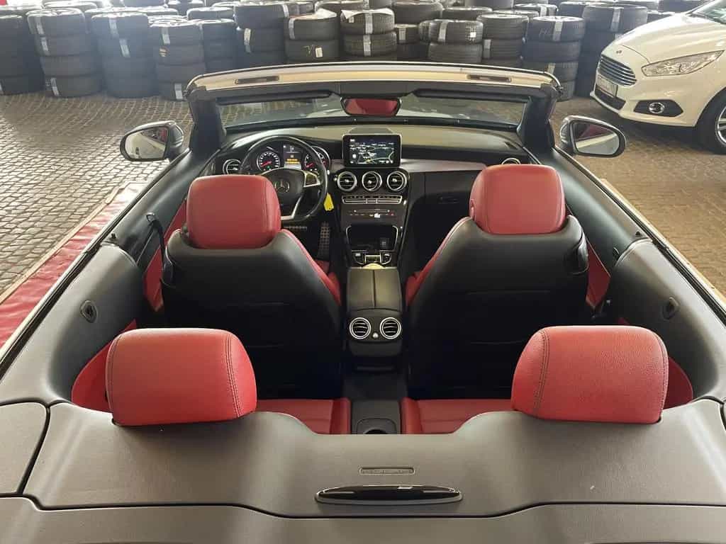 Mercedes-Benz C-Class 250 Cabrio AMG Line//360°//LED// 06/2017-photo-8