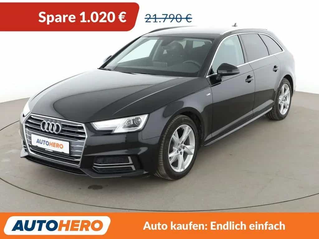 Audi A4 2.0 TFSI Sport ultra*NAVI*XENON*TEMPO*PDC*SHZ 02/2018-photo-0