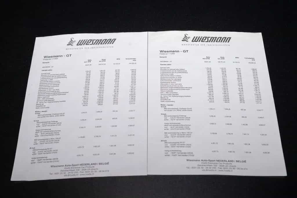 Wiesmann MF 4 GT N62 4.8 liter V8 in manual 01/2005-photo-17