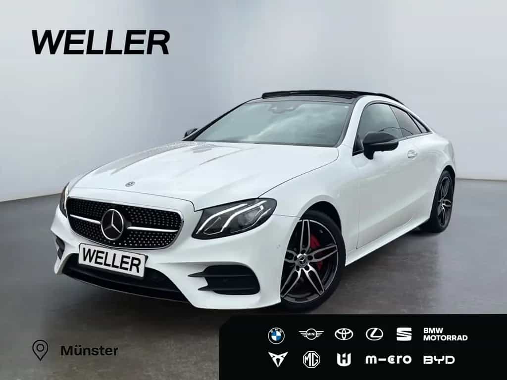 Mercedes-Benz E-Class 200 Coupe 9G AMG Line *Burmes*Pano*360°*DISTRO 04/2018-photo-0