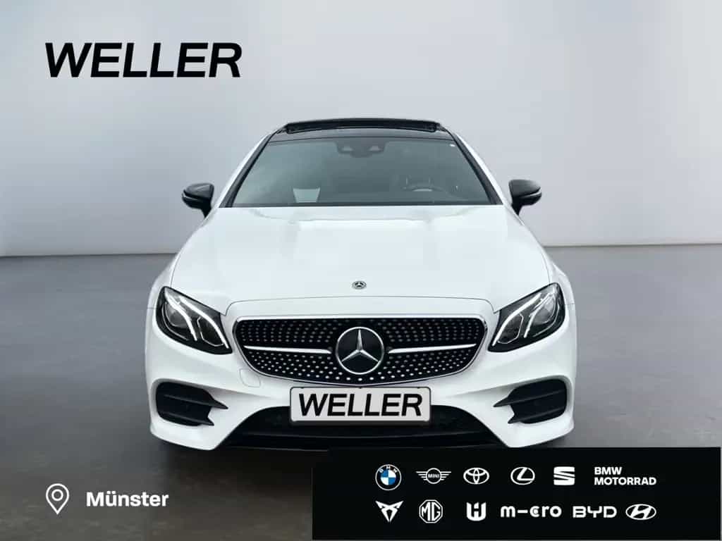 Mercedes-Benz E-Class 200 Coupe 9G AMG Line *Burmes*Pano*360°*DISTRO 04/2018-photo-1