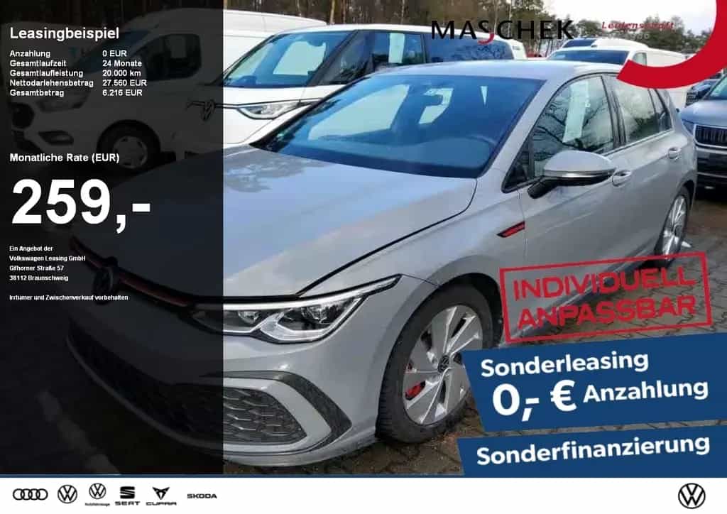 Volkswagen Golf GTI *Sonderleasing* 2.0 TSI DSG Navi ACC Ca 01/2024-photo-0