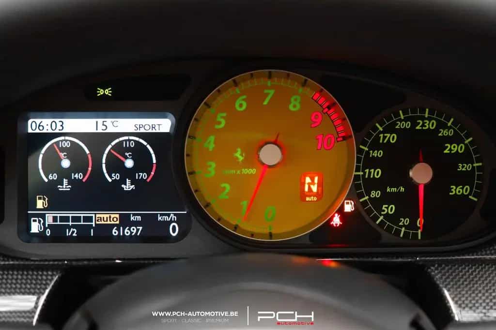 Ferrari 599 GTB Fiorano 6.0i V12 620hp F1 06/2009-photo-11