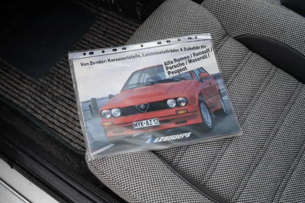 Alfa Romeo 75 Alfa 75 1.8 Turbo Zender 03/1988-photo-18