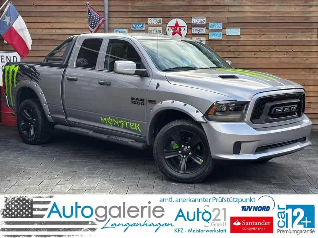 Dodge RAM 1500 5,7L MONSTER 4x4 LEDER AHK LED 02/2020-photo-0