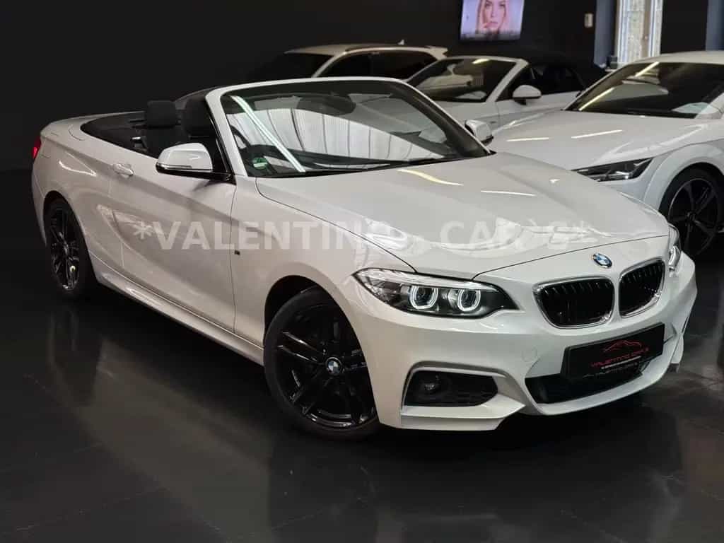 BMW 2 Series 220i Cabrio M-Sport Automatik/Nav/LED/Shadowline 01/2018-photo-0