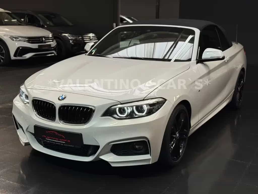 BMW 2 Series 220i Cabrio M-Sport Automatik/Nav/LED/Shadowline 01/2018-photo-1