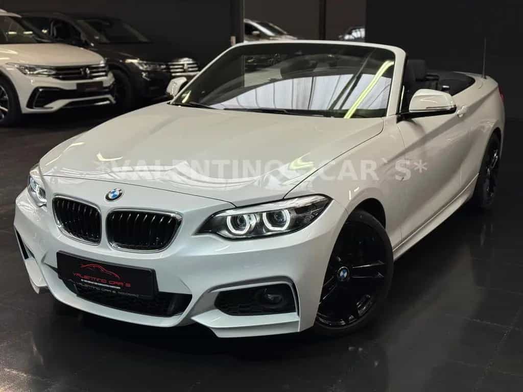 BMW 2 Series 220i Cabrio M-Sport Automatik/Nav/LED/Shadowline 01/2018-photo-10