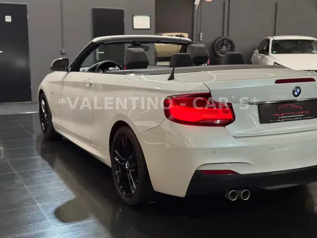 BMW 2 Series 220i Cabrio M-Sport Automatik/Nav/LED/Shadowline 01/2018-photo-13