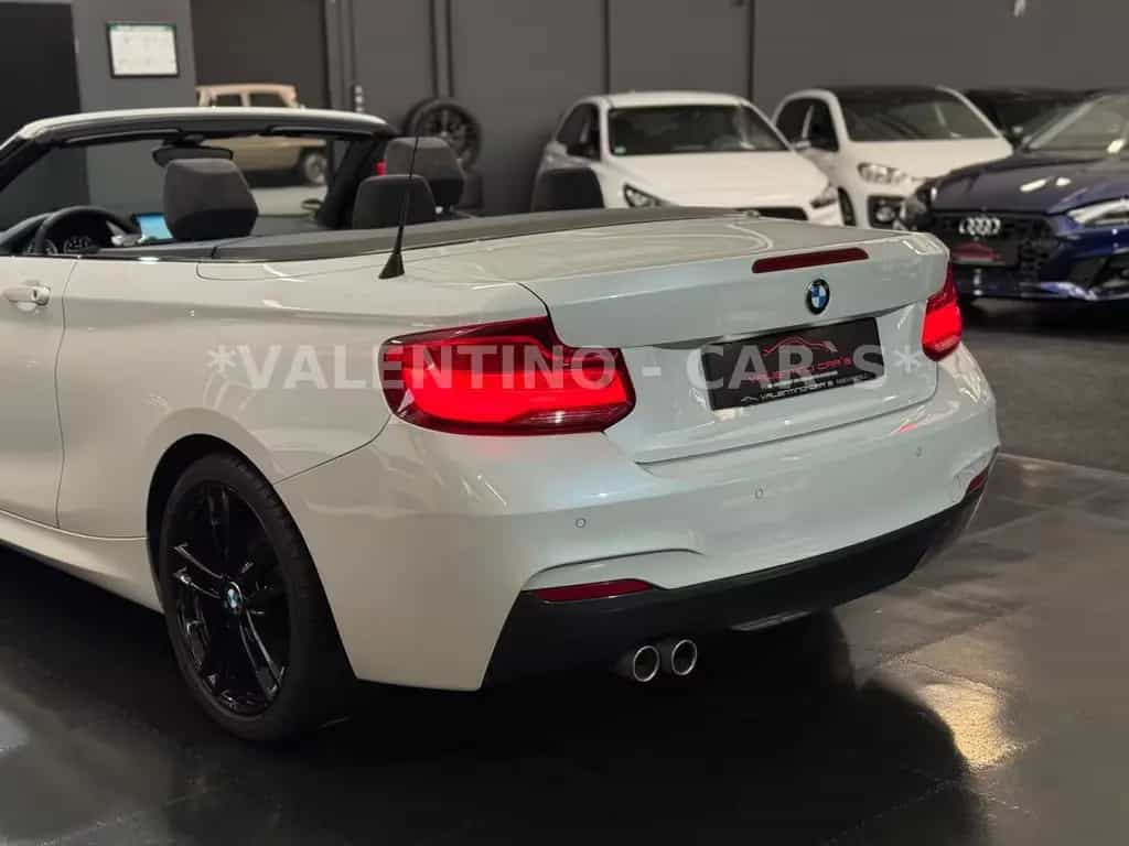 BMW 2 Series 220i Cabrio M-Sport Automatik/Nav/LED/Shadowline 01/2018-photo-14