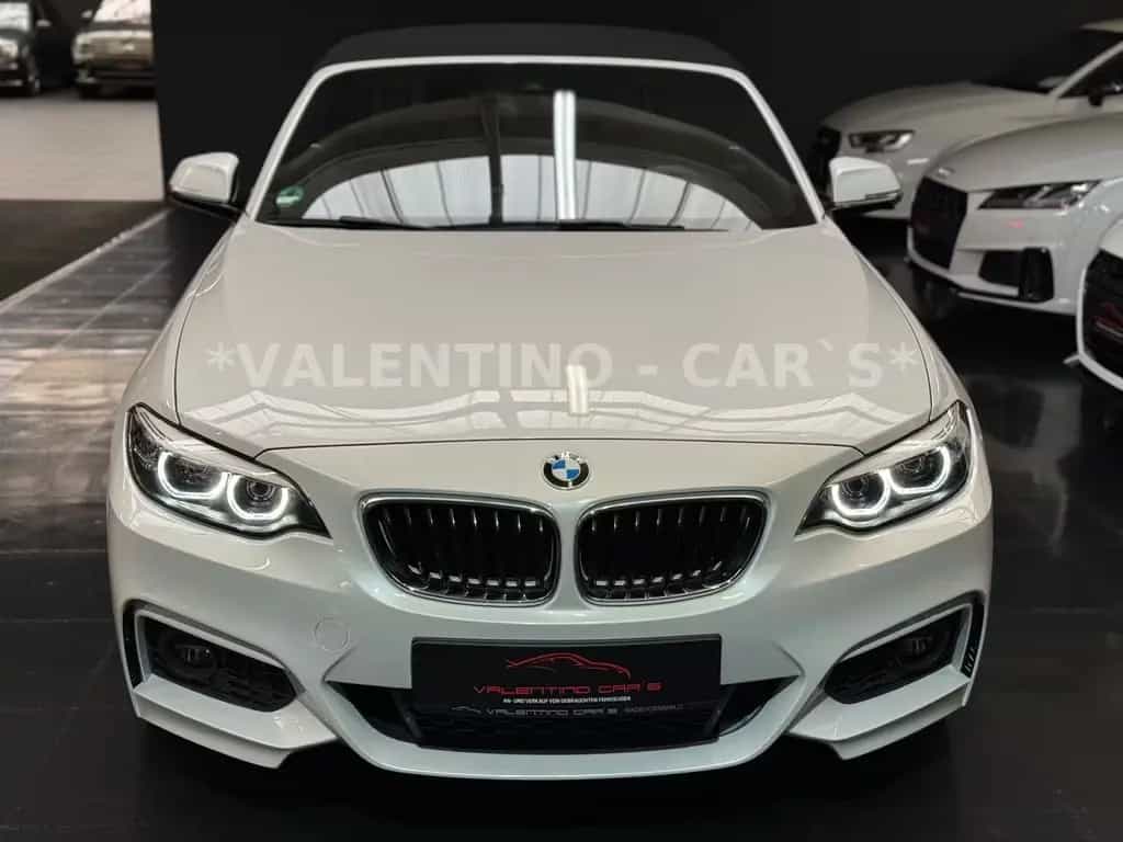 BMW 2 Series 220i Cabrio M-Sport Automatik/Nav/LED/Shadowline 01/2018-photo-2
