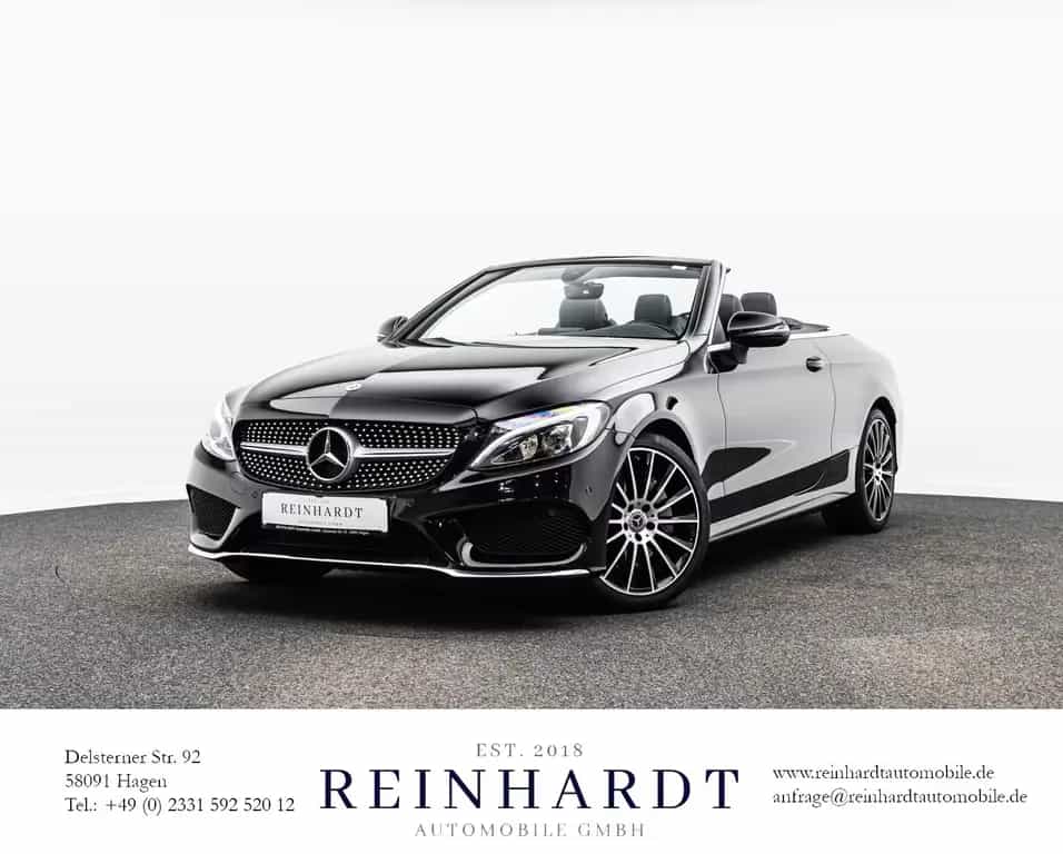 Mercedes-Benz C-Class 250 CABRIOLET AMG LINE/19Z./LED/TOTW/BURMESTER 04/2018-photo-0