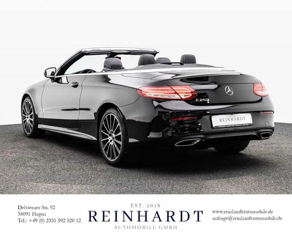 Mercedes-Benz C-Class 250 CABRIOLET AMG LINE/19Z./LED/TOTW/BURMESTER 04/2018-photo-10