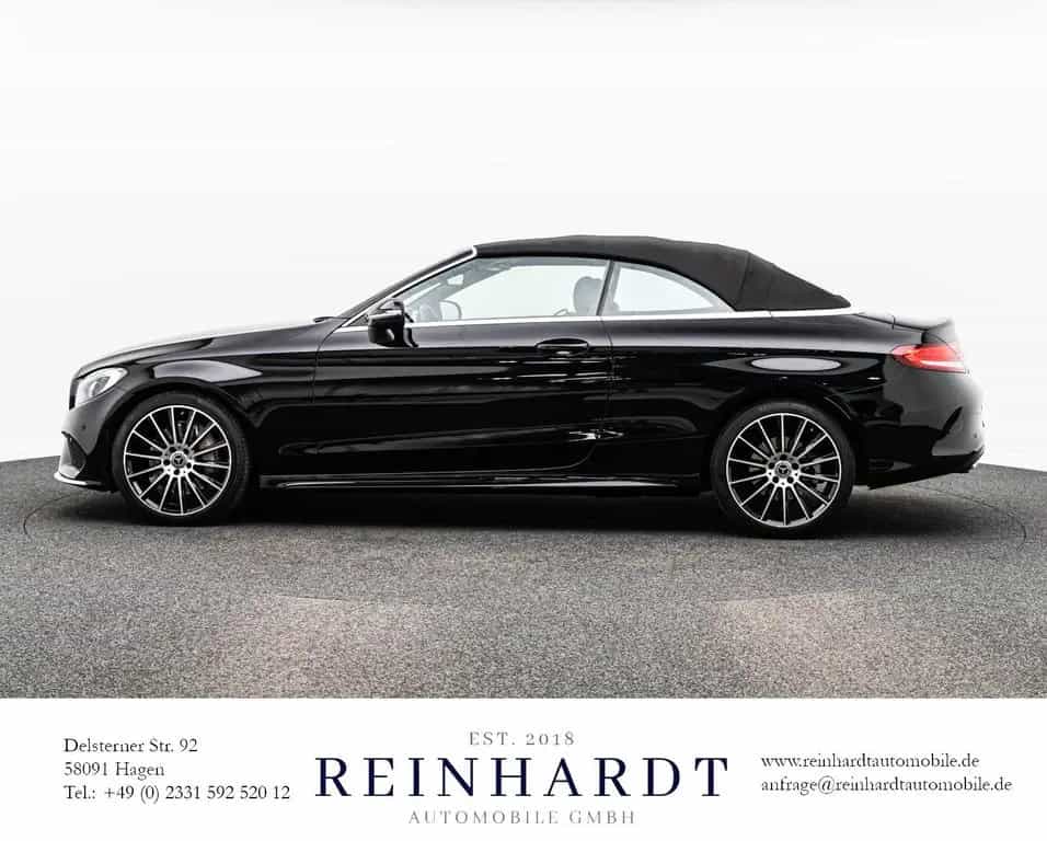 Mercedes-Benz C-Class 250 CABRIOLET AMG LINE/19Z./LED/TOTW/BURMESTER 04/2018-photo-11