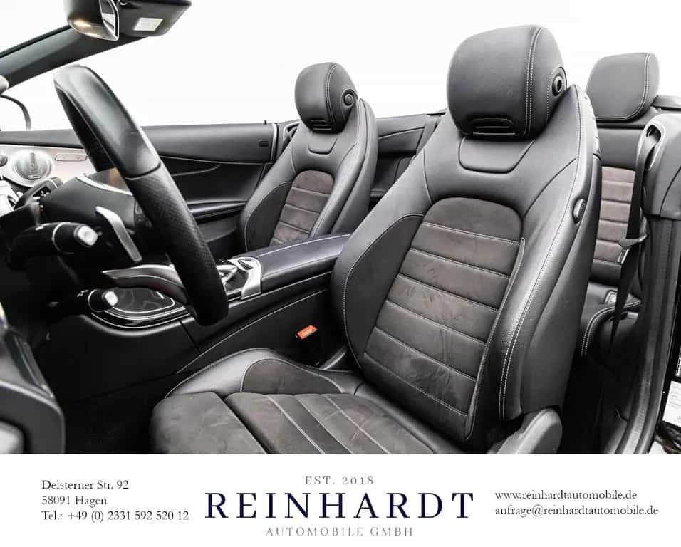Mercedes-Benz C-Class 250 CABRIOLET AMG LINE/19Z./LED/TOTW/BURMESTER 04/2018-photo-15