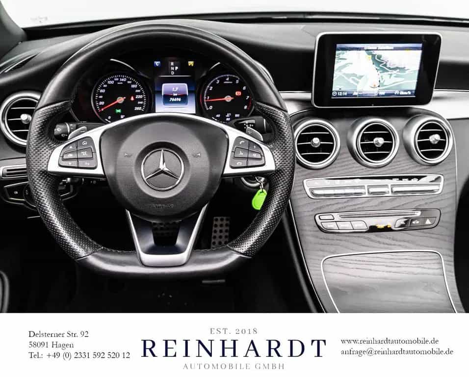 Mercedes-Benz C-Class 250 CABRIOLET AMG LINE/19Z./LED/TOTW/BURMESTER 04/2018-photo-19