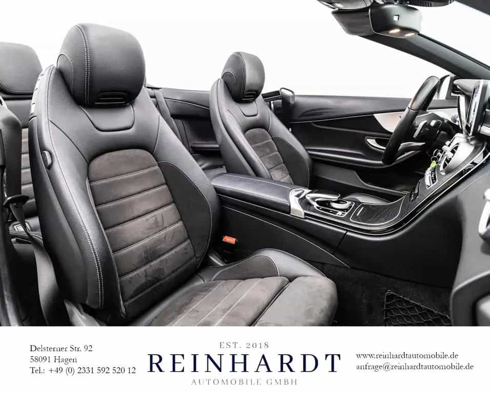 Mercedes-Benz C-Class 250 CABRIOLET AMG LINE/19Z./LED/TOTW/BURMESTER 04/2018-photo-20
