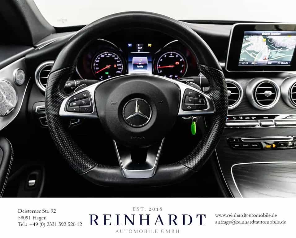Mercedes-Benz C-Class 250 CABRIOLET AMG LINE/19Z./LED/TOTW/BURMESTER 04/2018-photo-23