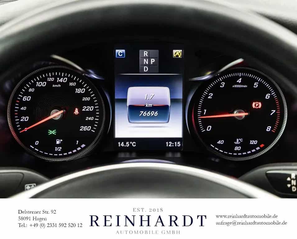 Mercedes-Benz C-Class 250 CABRIOLET AMG LINE/19Z./LED/TOTW/BURMESTER 04/2018-photo-24