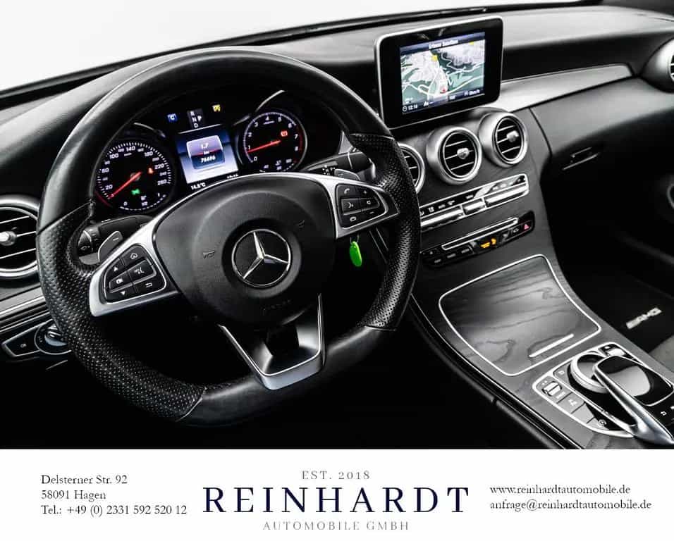 Mercedes-Benz C-Class 250 CABRIOLET AMG LINE/19Z./LED/TOTW/BURMESTER 04/2018-photo-29