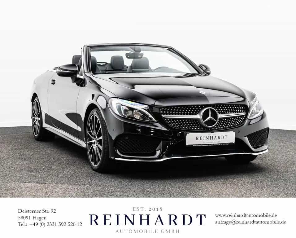 Mercedes-Benz C-Class 250 CABRIOLET AMG LINE/19Z./LED/TOTW/BURMESTER 04/2018-photo-6