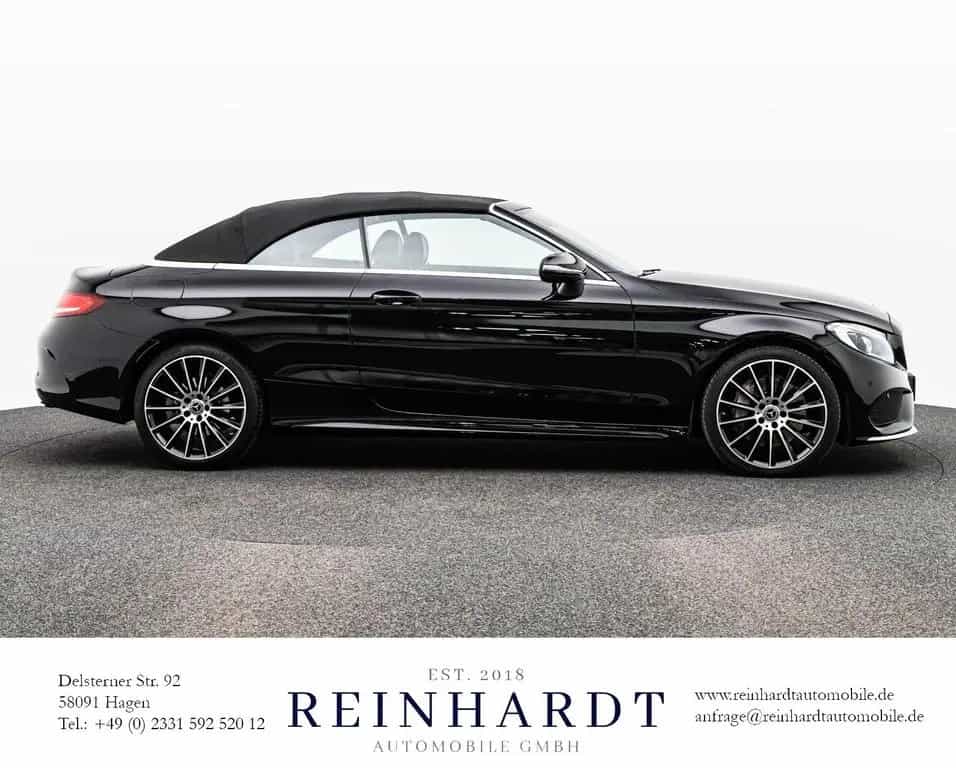 Mercedes-Benz C-Class 250 CABRIOLET AMG LINE/19Z./LED/TOTW/BURMESTER 04/2018-photo-7