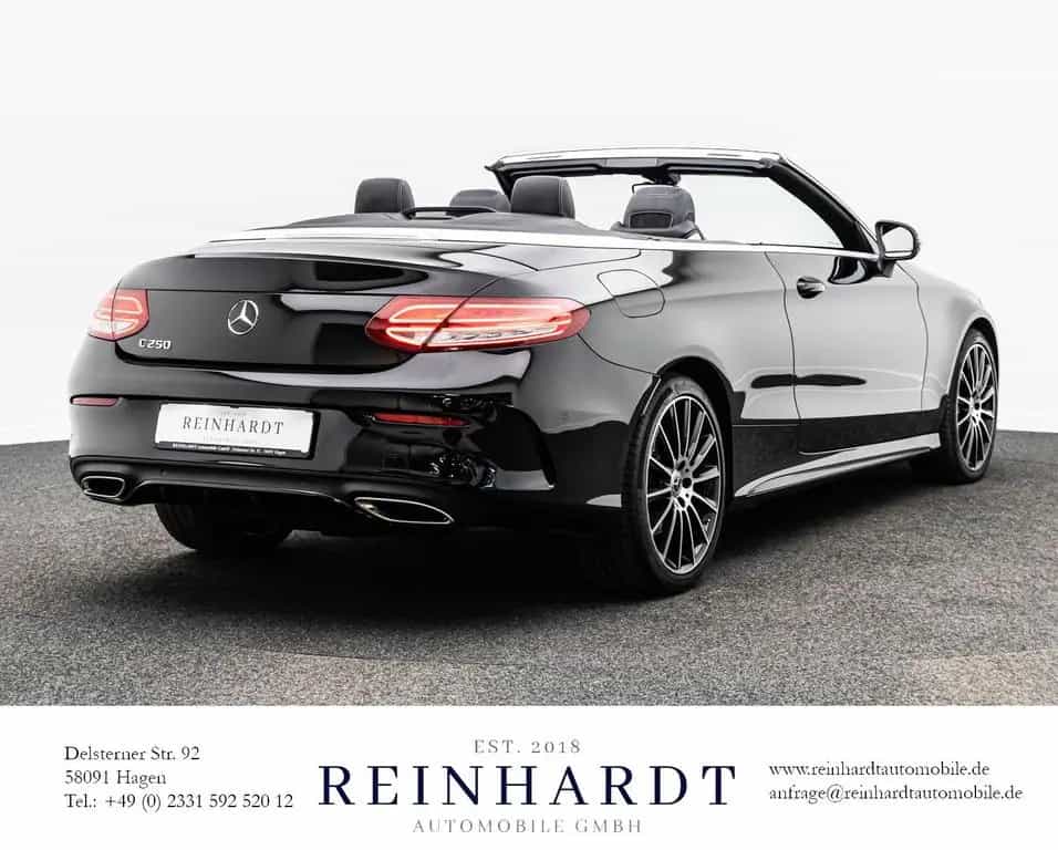 Mercedes-Benz C-Class 250 CABRIOLET AMG LINE/19Z./LED/TOTW/BURMESTER 04/2018-photo-8