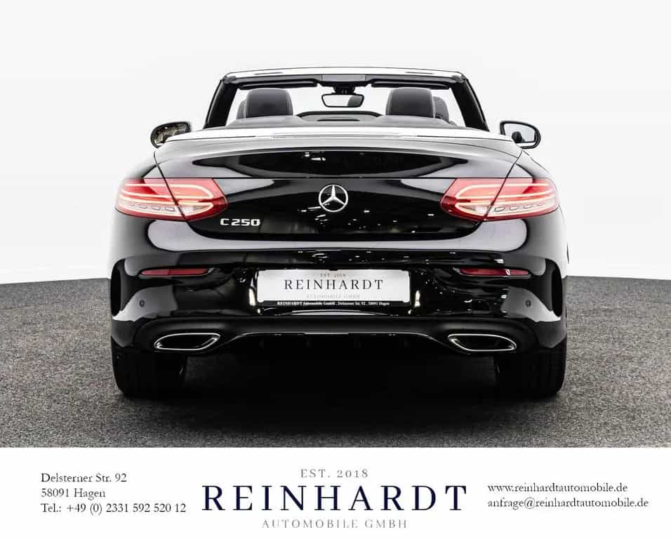 Mercedes-Benz C-Class 250 CABRIOLET AMG LINE/19Z./LED/TOTW/BURMESTER 04/2018-photo-9
