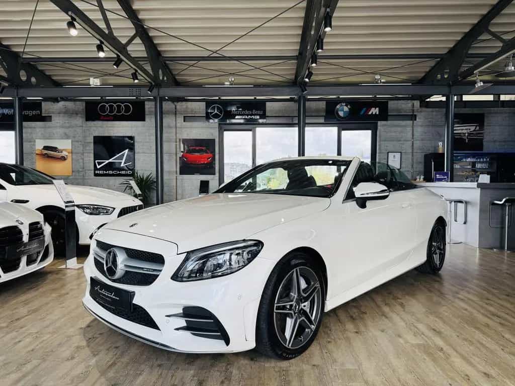 Mercedes-Benz C-Class 43 AMG 4Matic Cabrio*DISTRONIC*KAMERA*LED*AHK 02/2020-photo-0