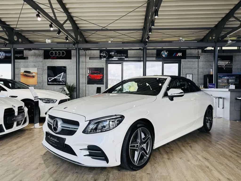 Mercedes-Benz C-Class 43 AMG 4Matic Cabrio*DISTRONIC*KAMERA*LED*AHK 02/2020-photo-1