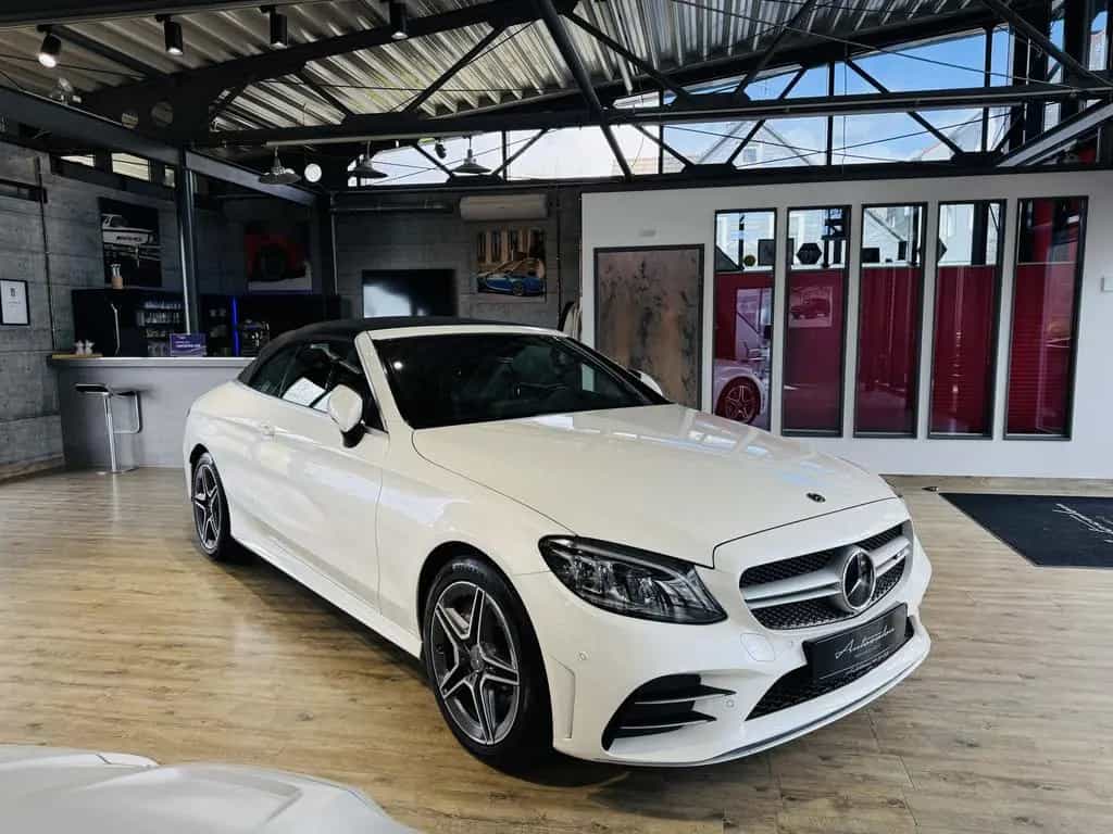 Mercedes-Benz C-Class 43 AMG 4Matic Cabrio*DISTRONIC*KAMERA*LED*AHK 02/2020-photo-14