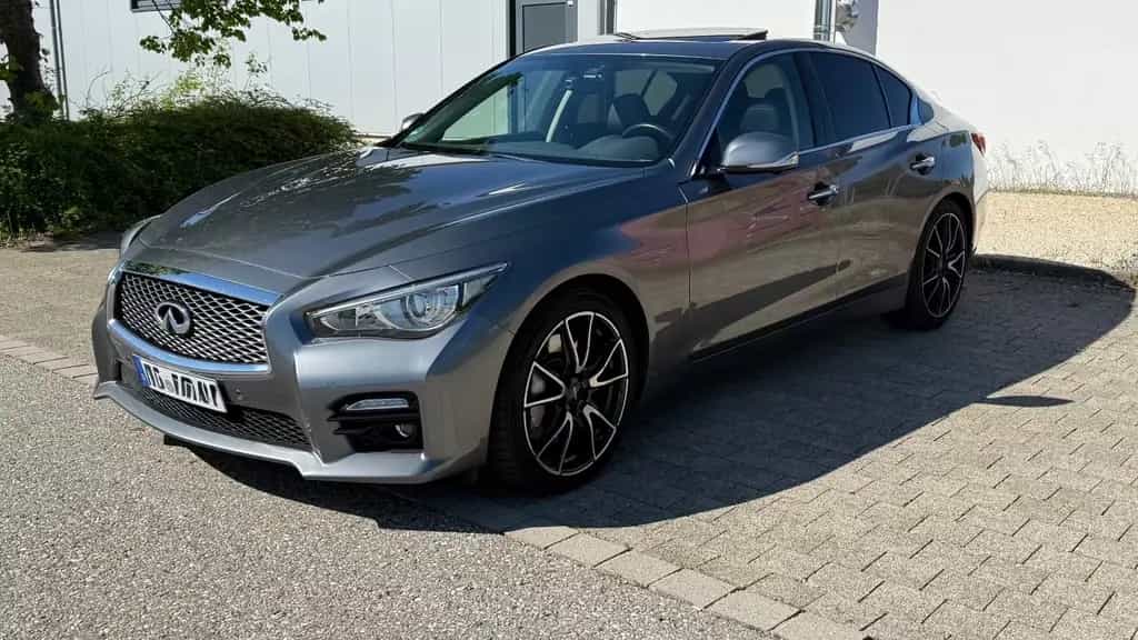 Infiniti Q50 S Hybrid | Edelstahl AGA | CarPlay uvm. 12/2015-photo-0