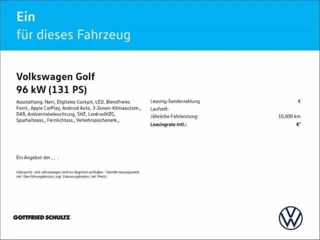 Volkswagen Golf 1.5 TSI LED NAV KAMERA SHZ ALLSEASON Life 01/2023-photo-1