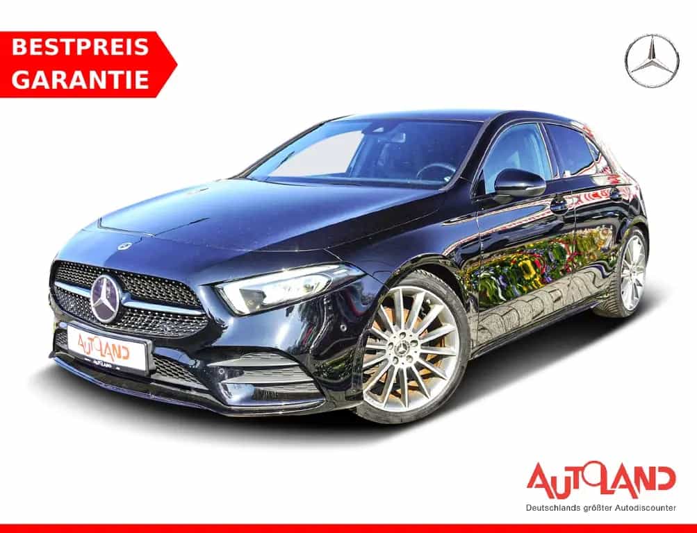 Mercedes-Benz A 220 A220 d AMG Line Klimaaut. LED Navi ACC DAB AHK 10/2021-photo-0