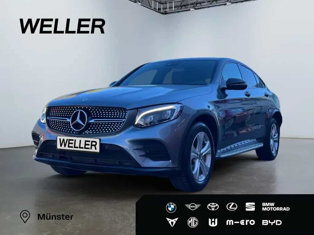 Mercedes-Benz GLC-Class 250 Coupe 4M 9G AMG Line *LED*20''*360°*Nigh 09/2017-photo-0
