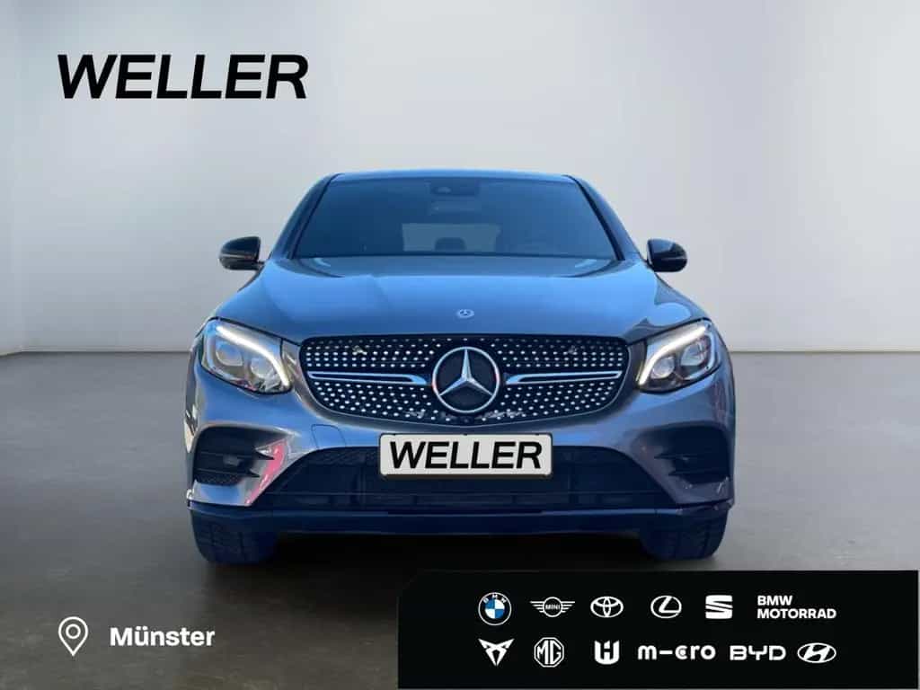 Mercedes-Benz GLC-Class 250 Coupe 4M 9G AMG Line *LED*20''*360°*Nigh 09/2017-photo-1