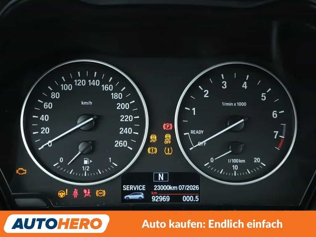 BMW 216 Gran Tourer 2er 216i Gran Tourer Advantage*NAVI*TEMPO*LED* 07/2017-photo-19