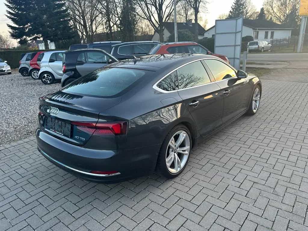 Audi A5 Sportback 40 TDI LED-NAVI-HEAD UP-KAM-SPUR 11/2018-photo-6