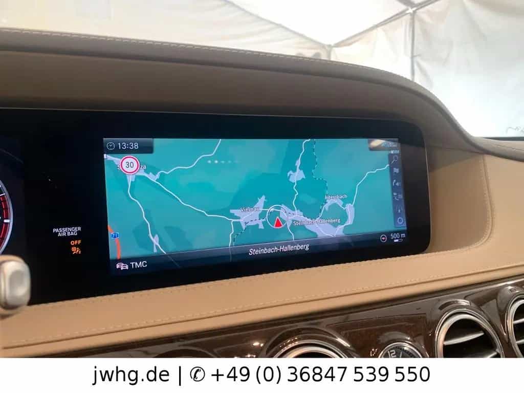 Mercedes-Benz S-Class 560 Lim 4M Distr|MBeam|360|Burmester|Keyl|Virt 08/2018-photo-13