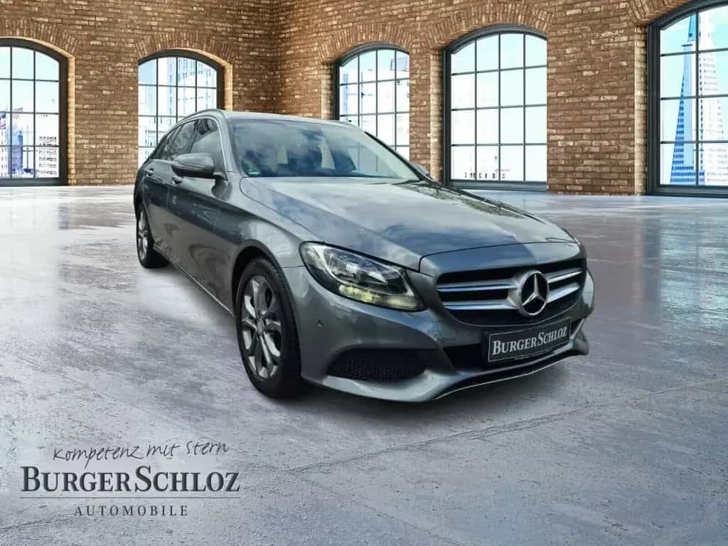 Mercedes-Benz C-Class 180 T-Modell AHK AUT KlimaA LM PDC ParkAss SHZ 06/2016-photo-2