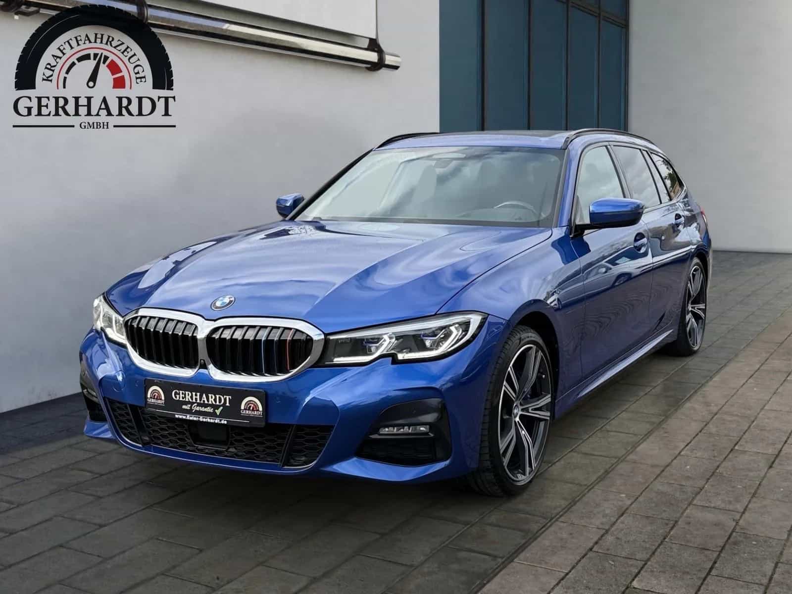 BMW 3 Series 320d Touring Leder/Laser/Keyless/AHK/360°/HuD 07/2020-photo-0