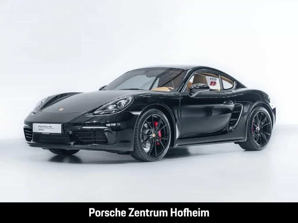 Porsche Cayman 718 S Sportabgasanlage 20-Zoll Luxorbeige 03/2017-photo-0